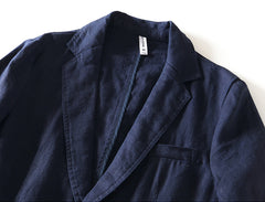 100% Linen Suit Jacket, Men's Linen Jacket