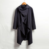 Men's Vintage Cotton-Linen Jacket, Cotton-Linen Cape