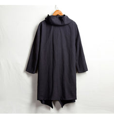 Men's Vintage Cotton-Linen Jacket, Cotton-Linen Cape