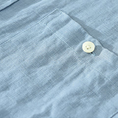 100% linen long sleeve shirt, summer loose 100% linen shirt.