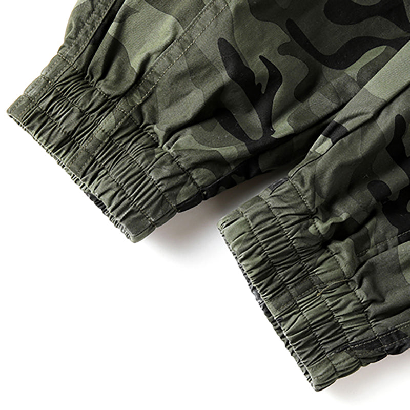 Men's Camouflage Cargo Pants,Cotton Ankle Pants,Cotton Work Pants,Casual Ankle Pants