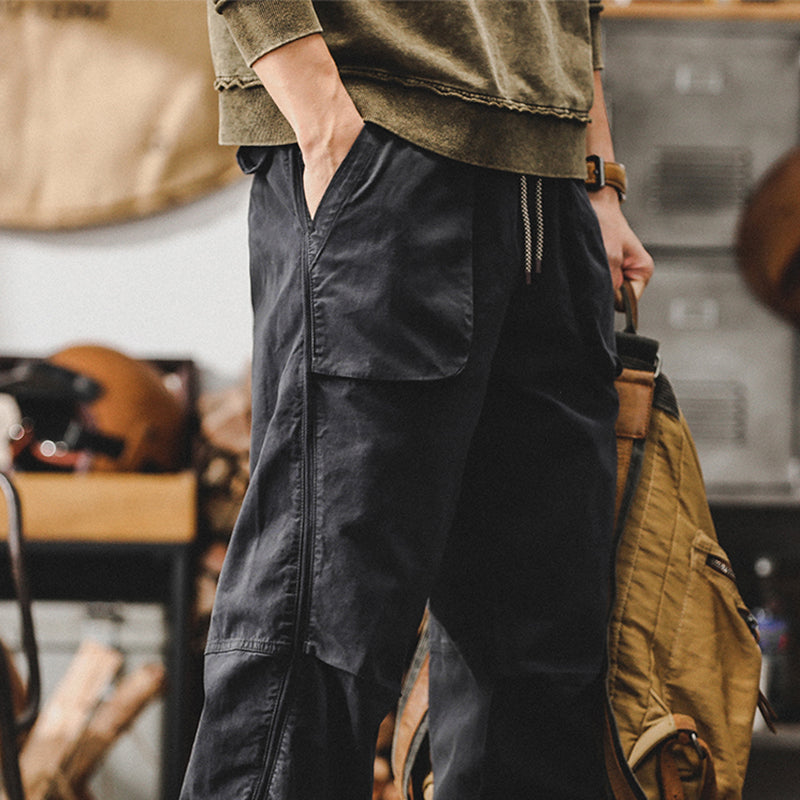 Men's Cargo Pants,Cotton Ankle Pants,Cotton Work Pants,Casual Ankle Pants