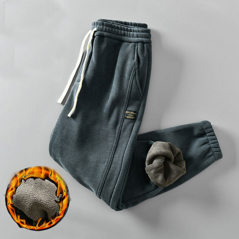 Men's Winter Cotton Ankle Pants