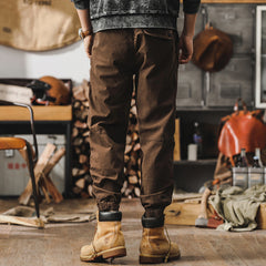 Men's Cargo Pants,Cotton Ankle Pants,Cotton Work Pants,Casual Ankle Pants