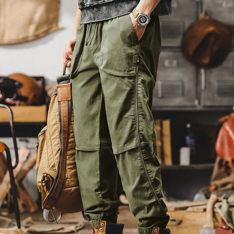 Men's Cargo Pants,Cotton Ankle Pants,Cotton Work Pants,Casual Ankle Pants